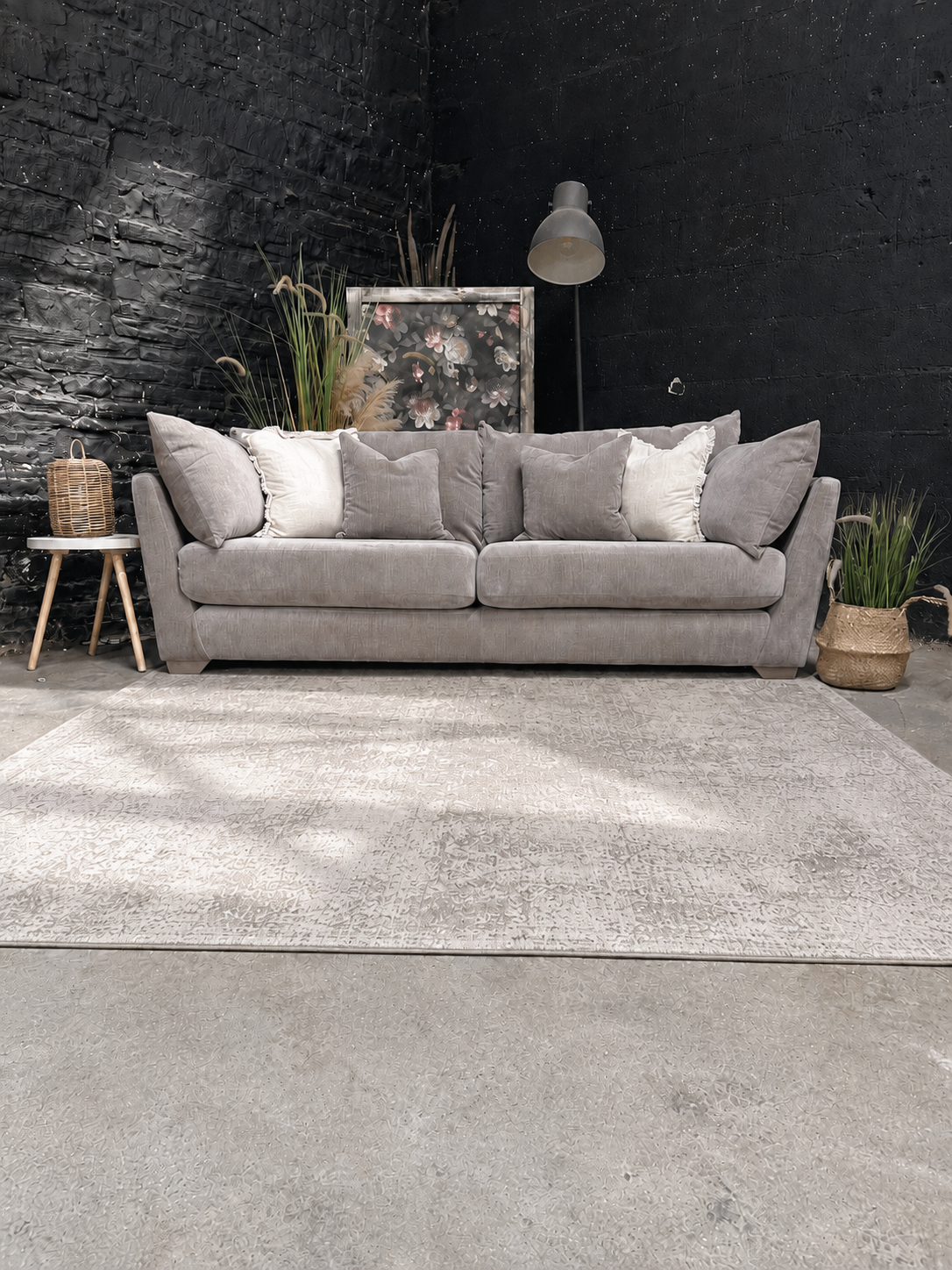 Sofology Tallulah 3 Seater Sofa - Mink