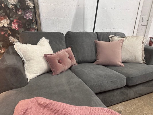 DFS Aqua Clean Chaise Sofa