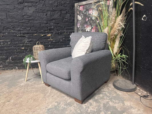 Storm Grey Armchair - Very