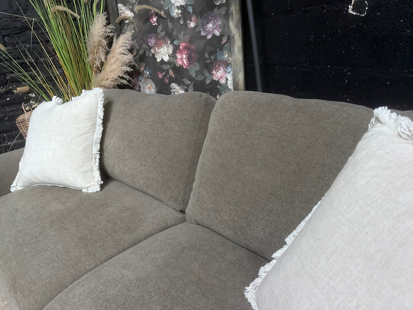 Dusk 3 Seater - Mushroom