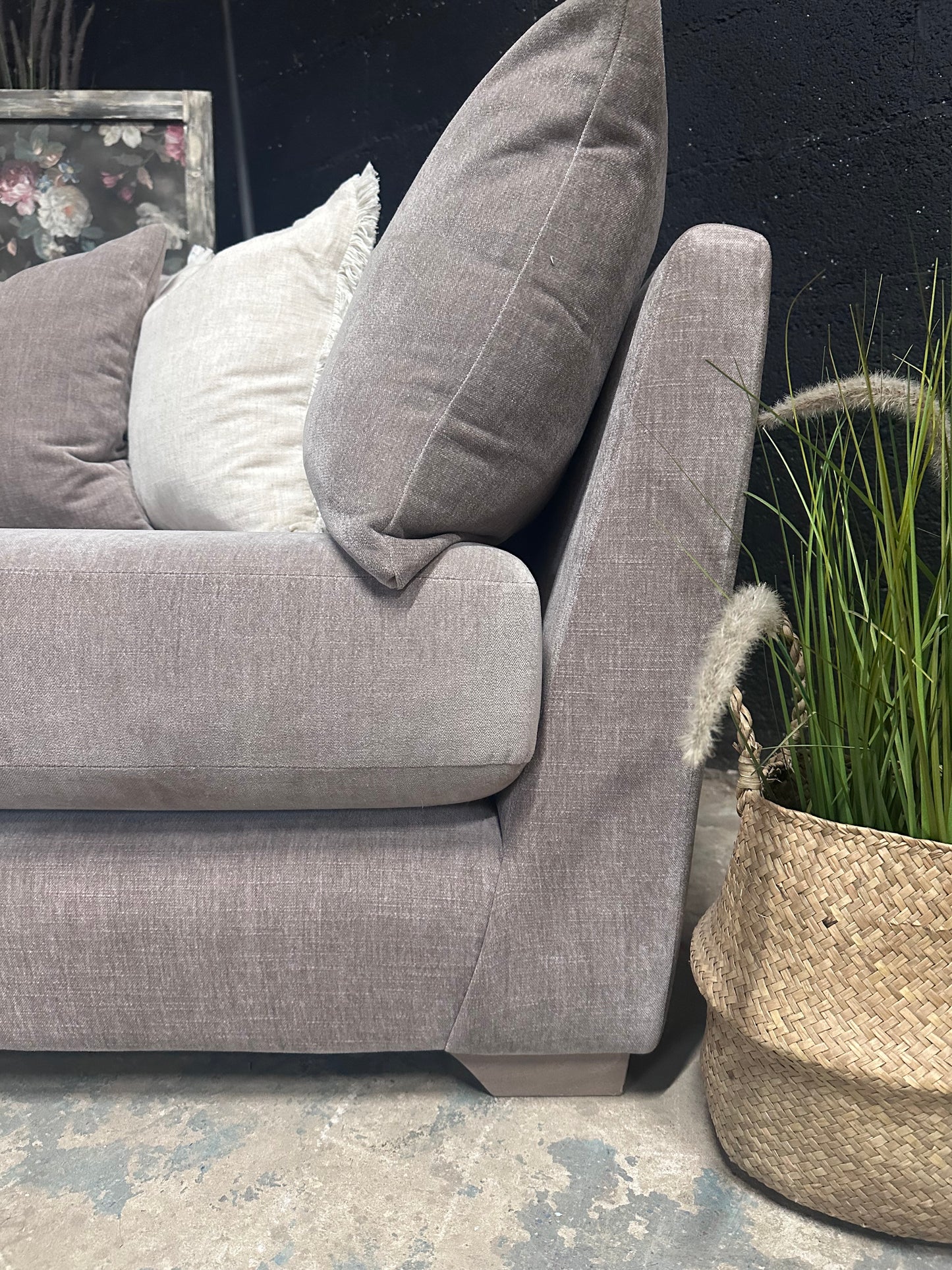 Sofology Tallulah 3 Seater Sofa - Mink