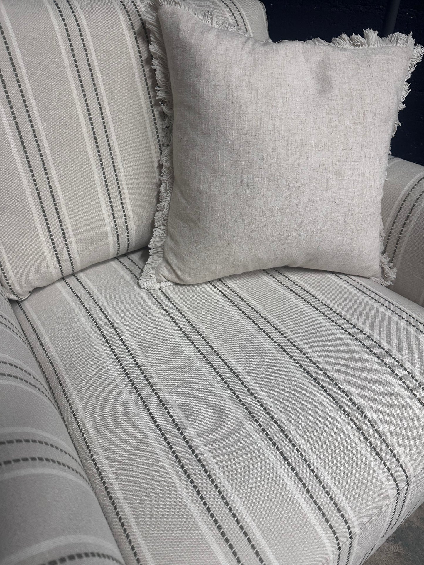 Dusk Sicily Armchair in Stripe