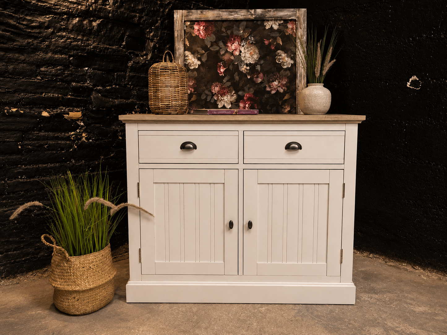 Oak Furniture land Brompton Small Sideboard