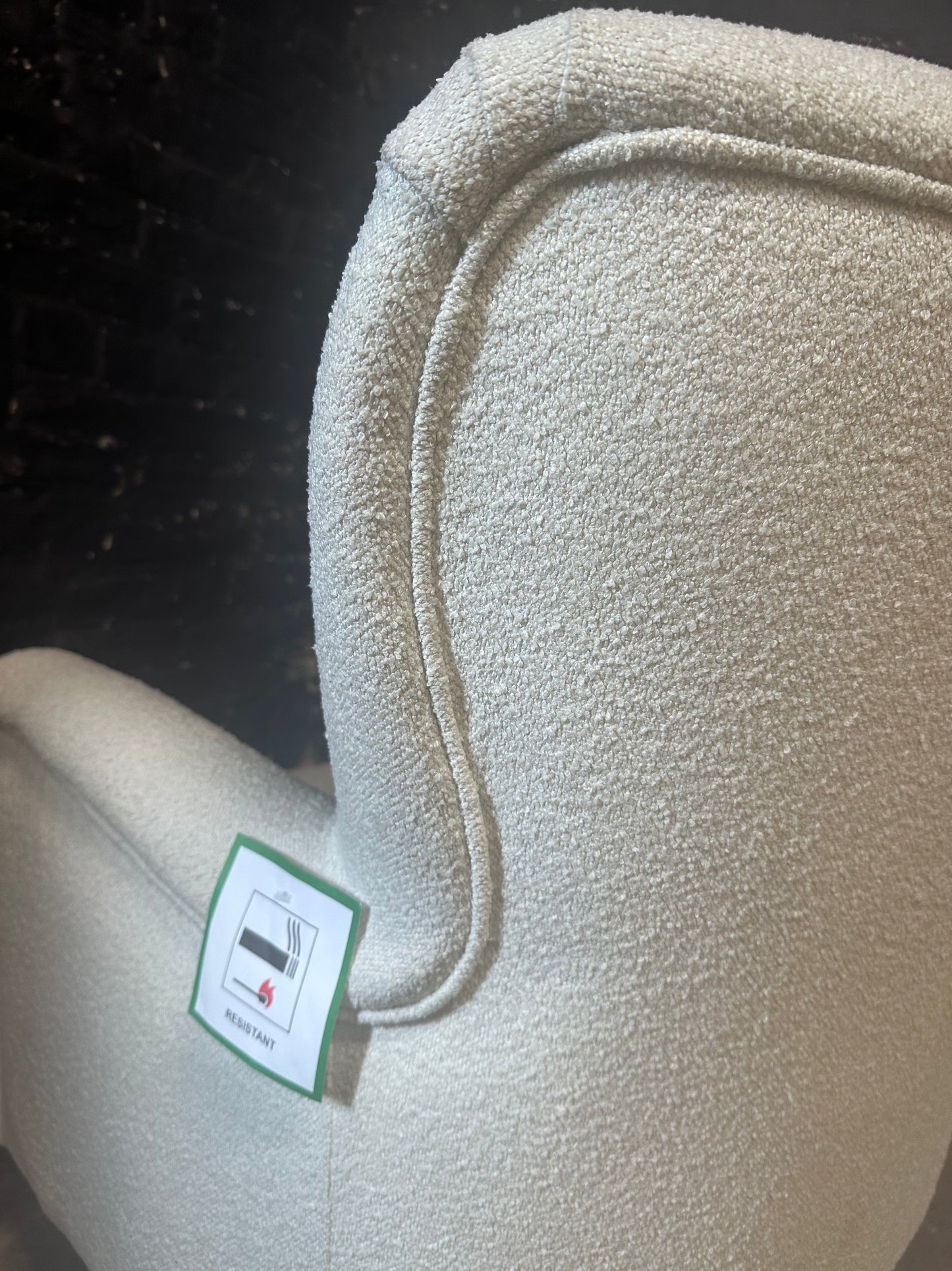 DFS Orka Forest Green Velvet Armchair