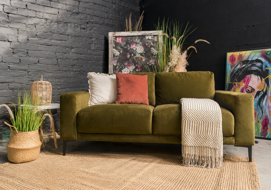 Dusk 2.5 Seater Sofa - Green