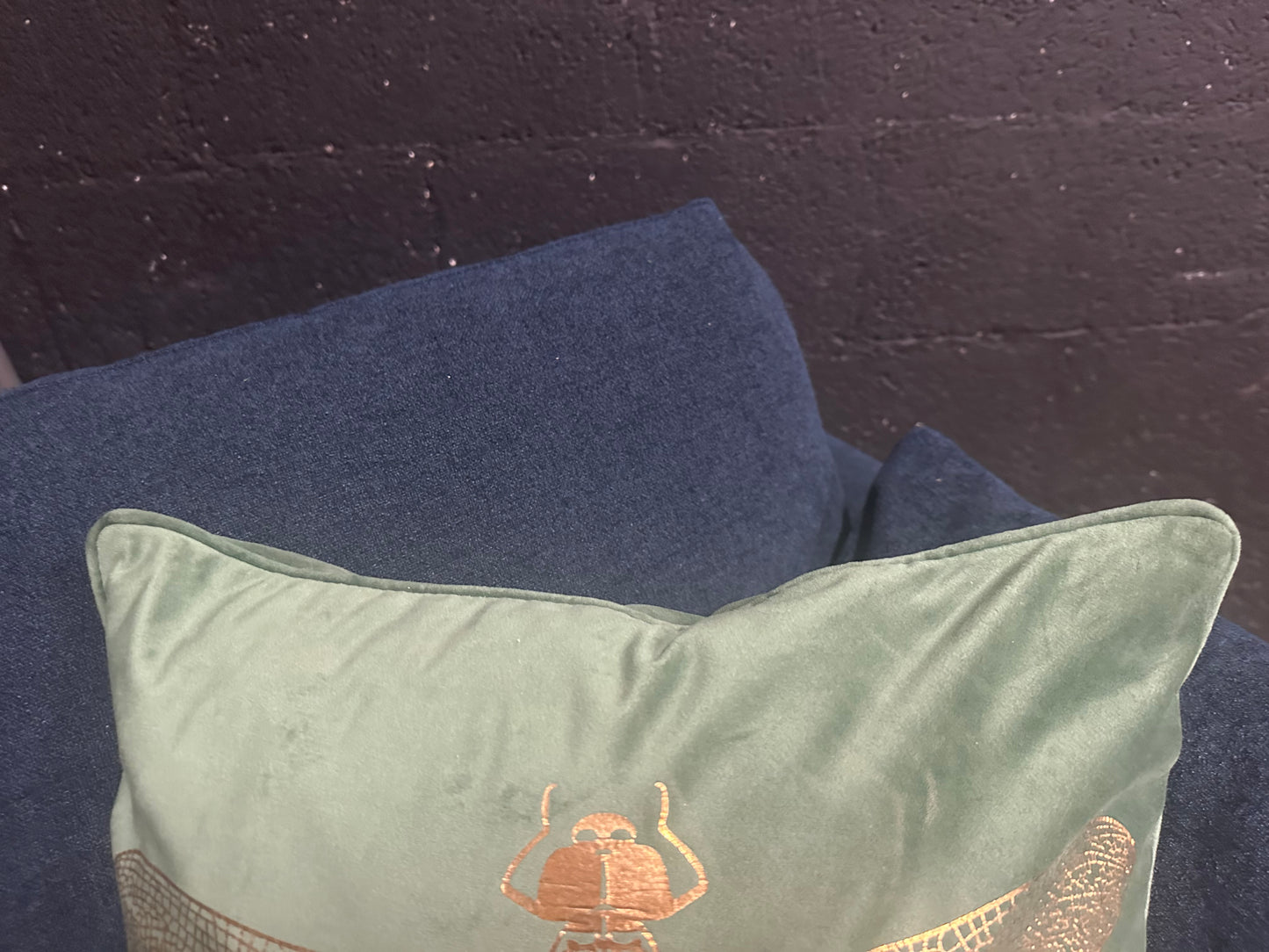 Dusk Miami Split 2 Seater Sofa - Dark Blue