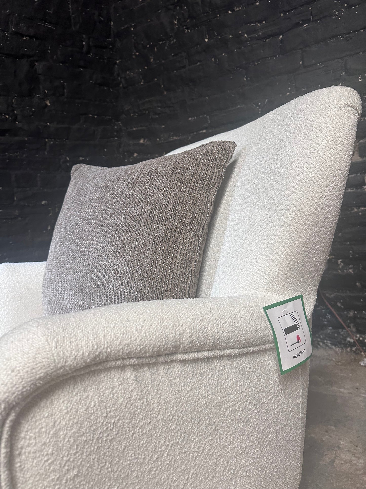 DFS Orka Forest Green Velvet Armchair