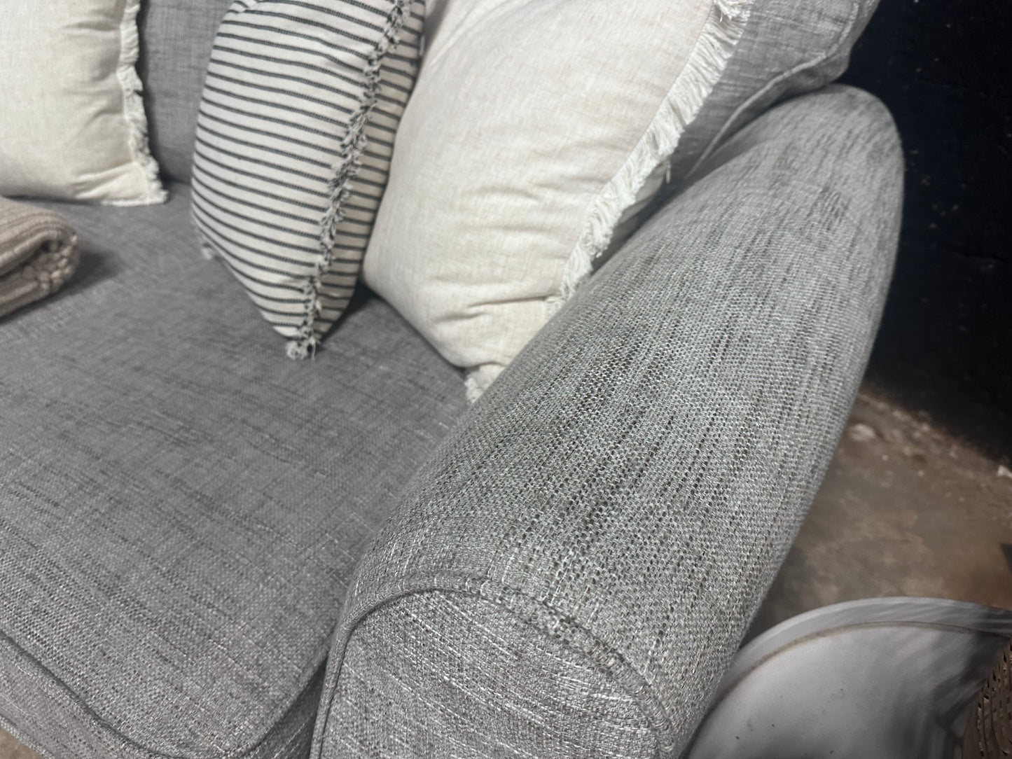 Next Ashford Grey 2 Seat Sofa