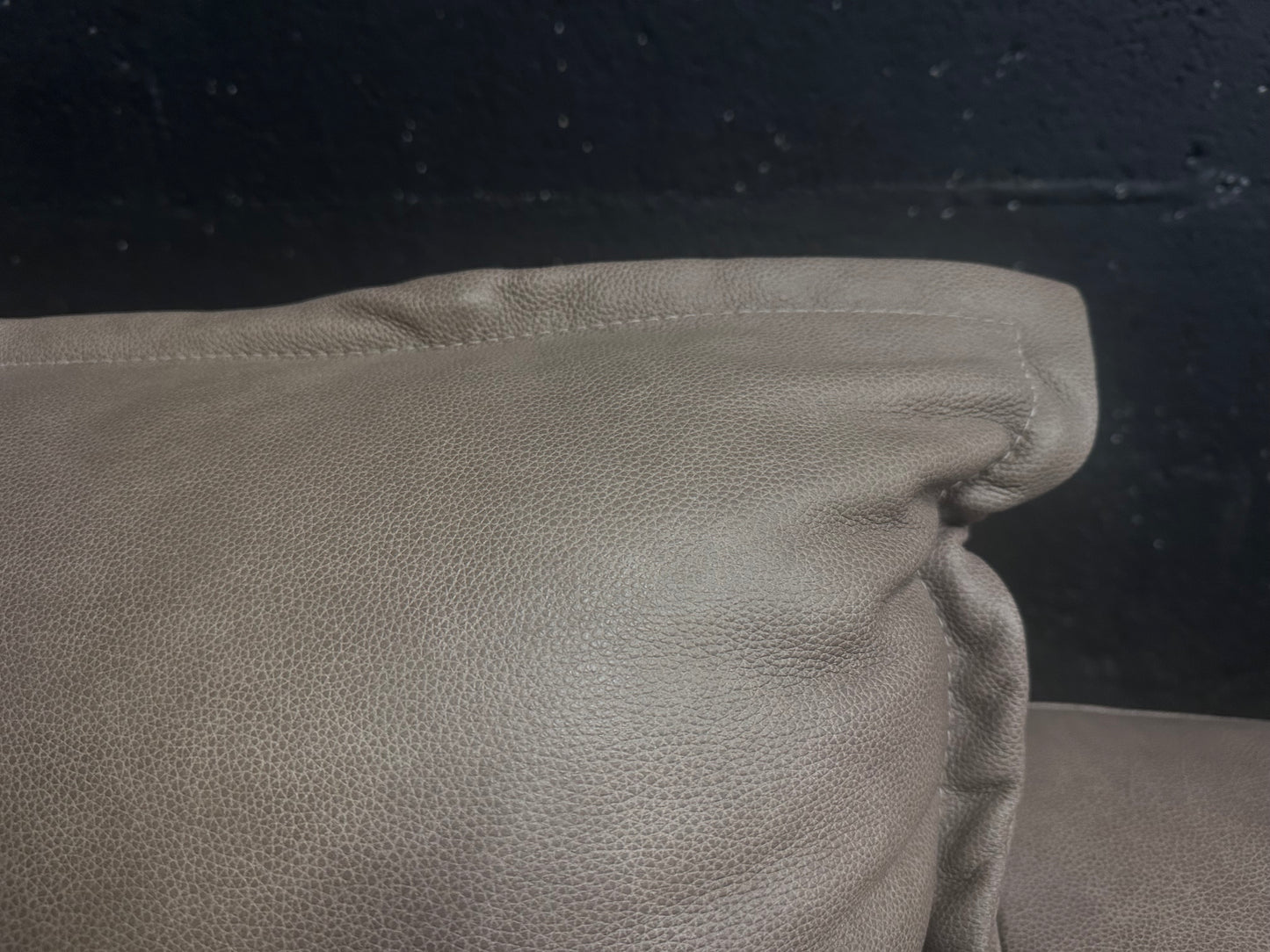Alexander and James Leather Corner Sofa in Soft Truffle