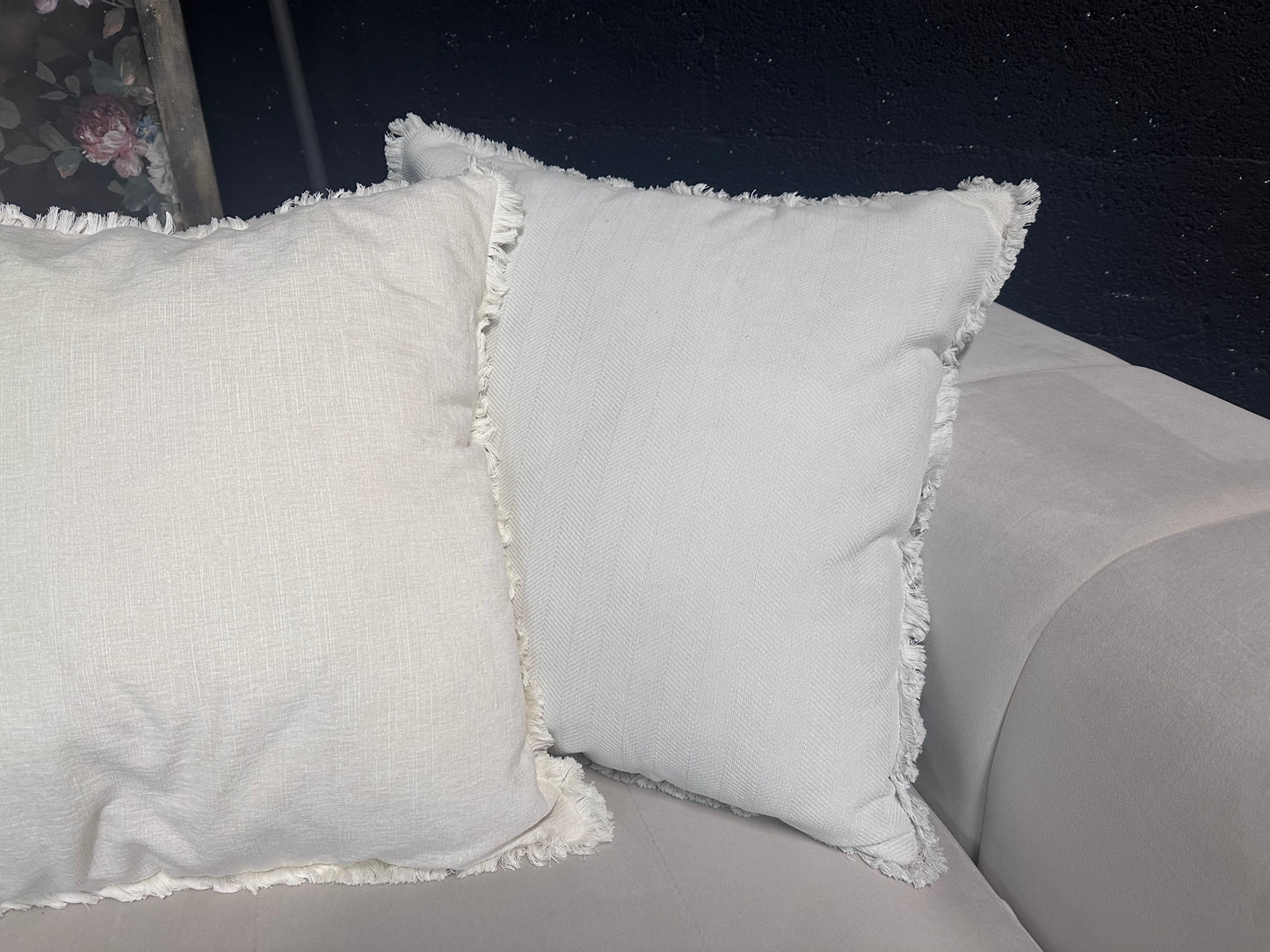 Sofology The Oscar in Super Matt Velvet Ecru