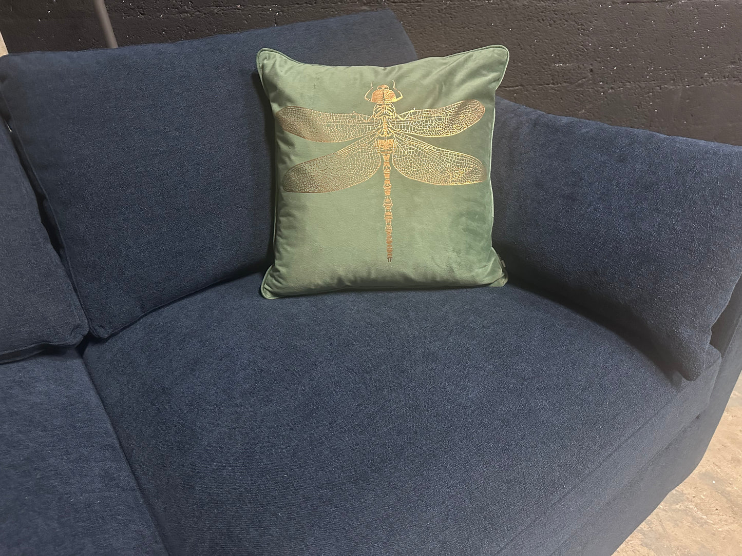 Dusk Miami Split 2 Seater Sofa - Dark Blue