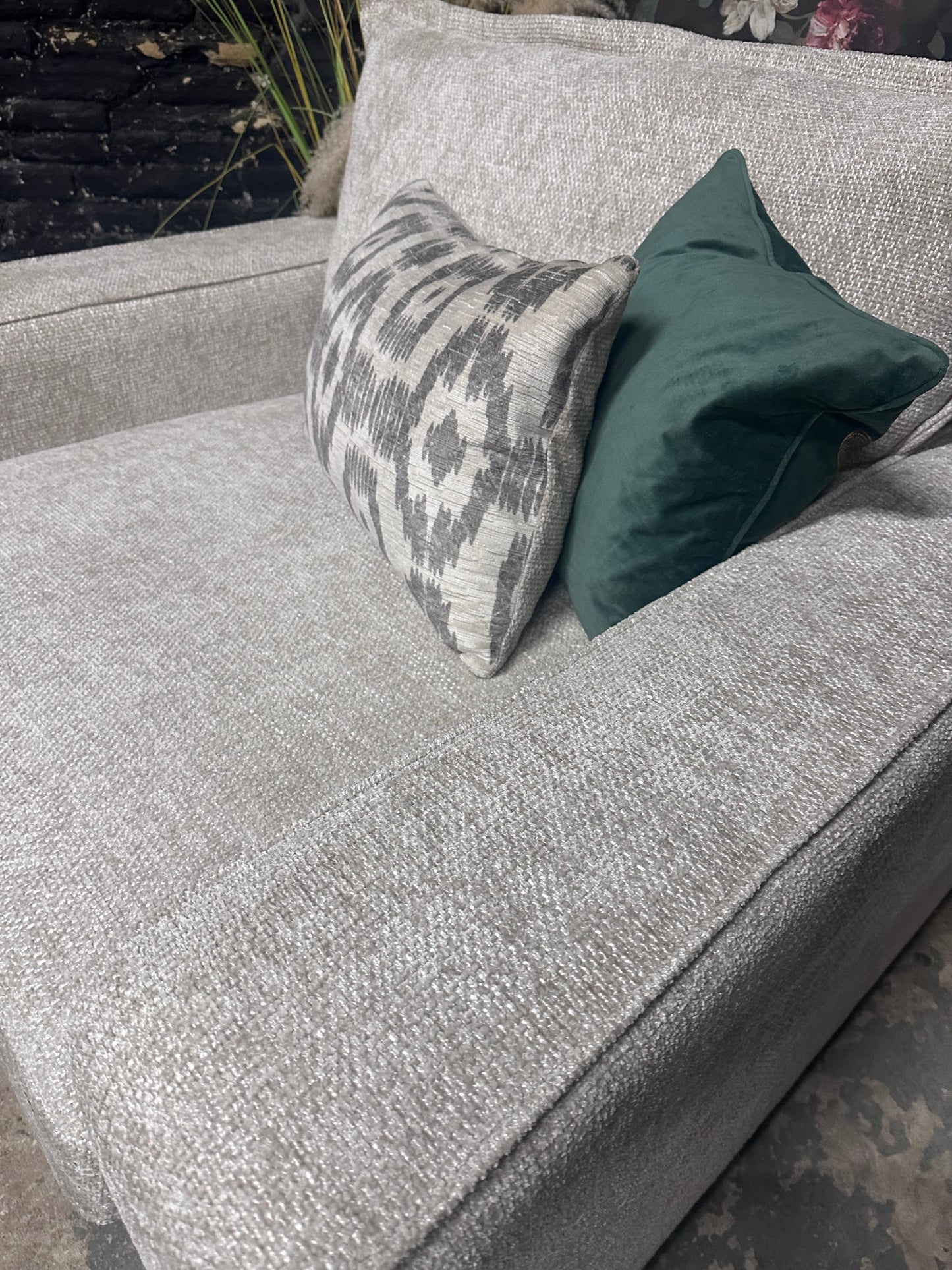 DFS Lorenza Love Seat in Beige