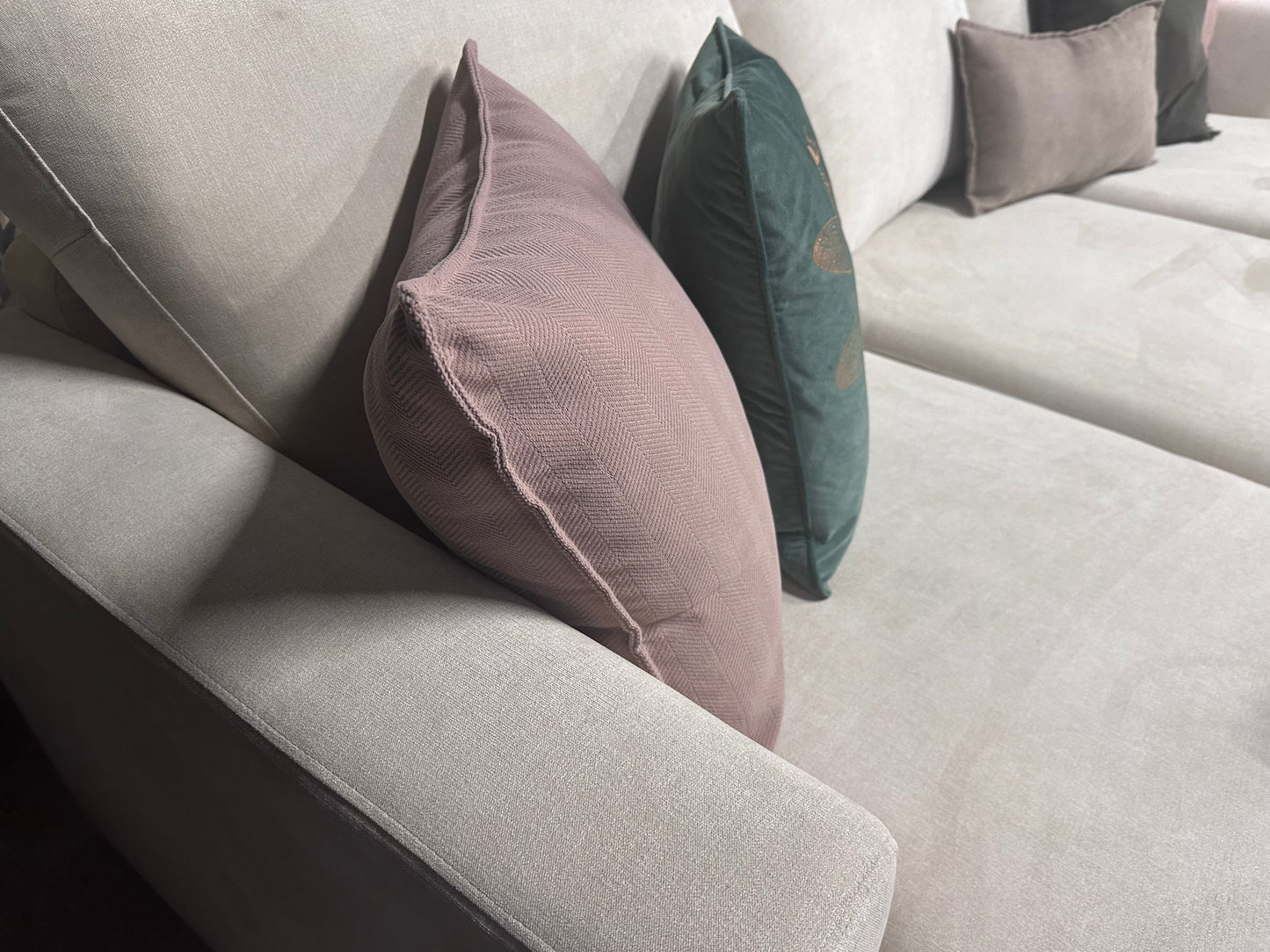 Dfs Freya 4 Seater Lounger with reversible chaise