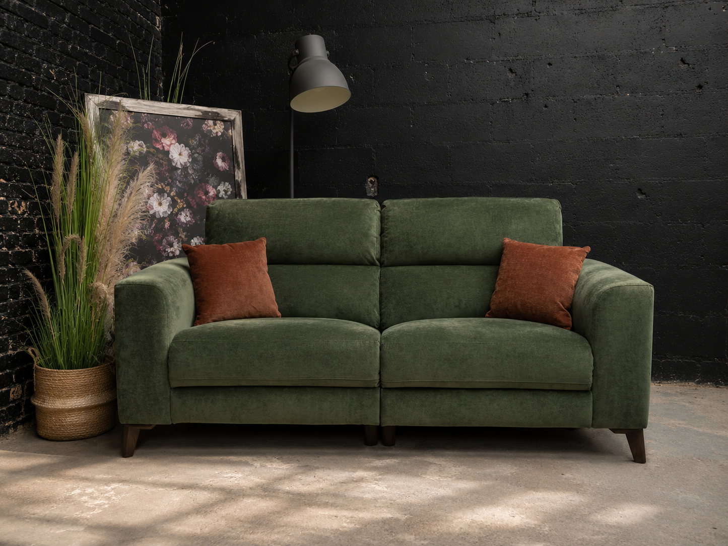 Lazy Boy New Carmel Power Recliner in Green