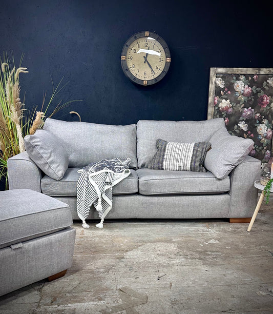 Barker & Stonehouse Extra Large Dexter Sofa - Grey