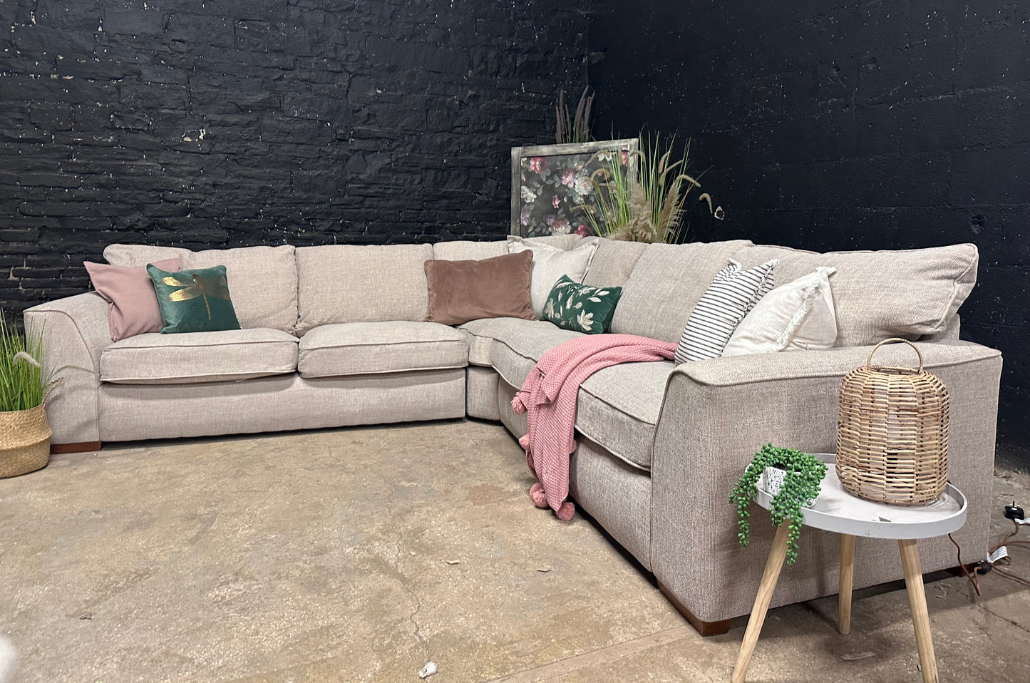 Furniture Village Even Sided Corner Sofa