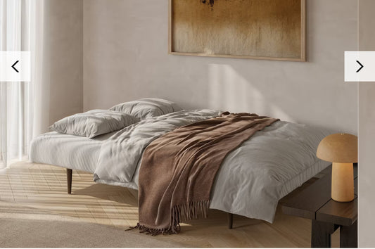 New John Lewis Innovation Living Recast Sofa Bed with Pocket Sprung Mattress, Dark Leg, Twist Granite