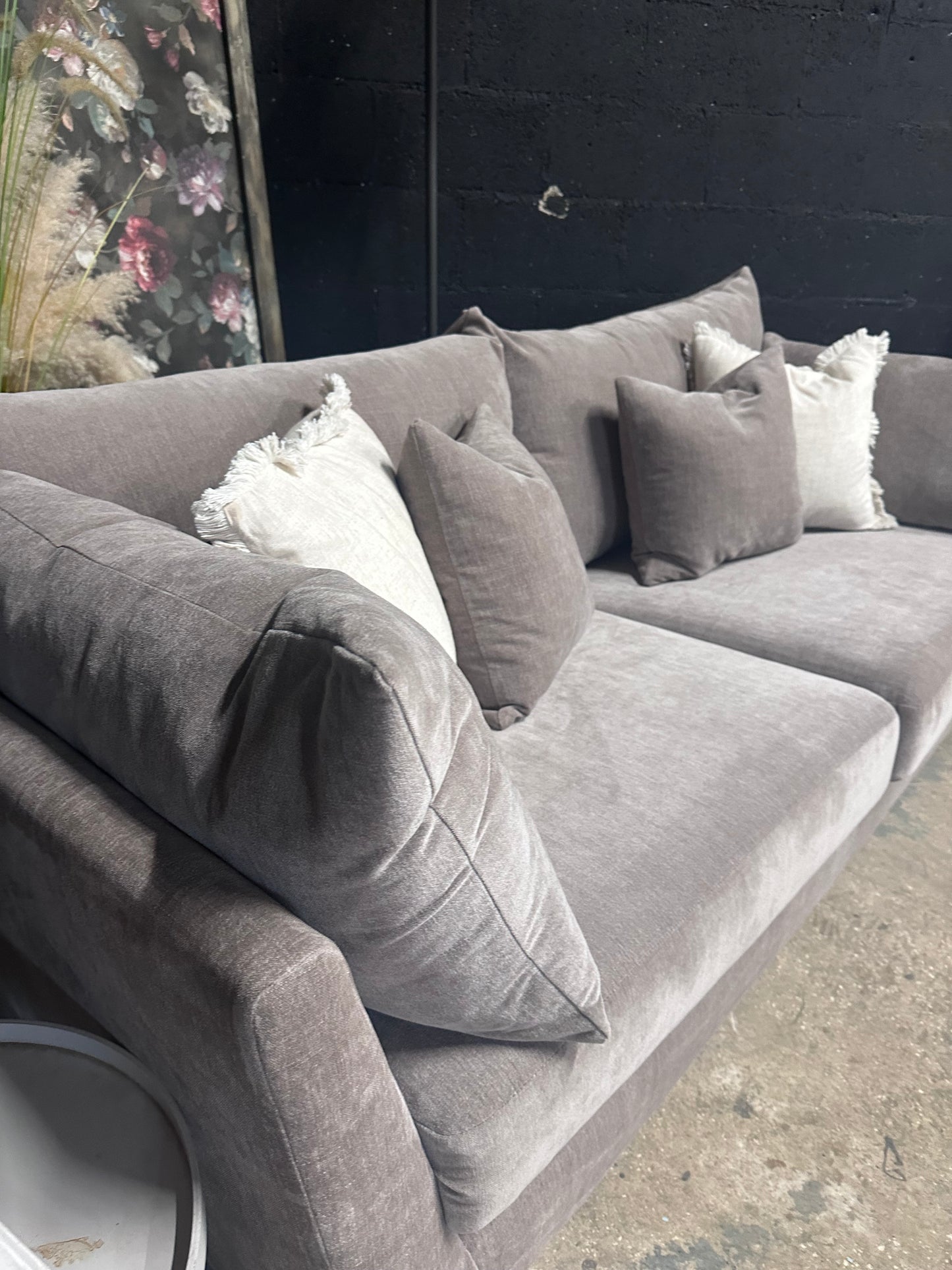 Sofology Tallulah 3 Seater Sofa - Mink