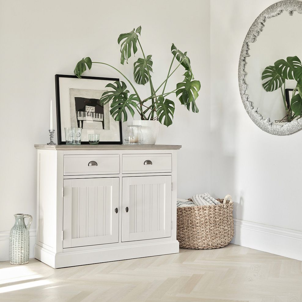 Oak Furniture land Brompton Small Sideboard