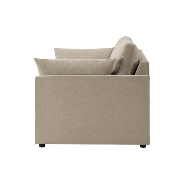 Dusk Miami Split 2 Seater Sofa - Chenille Oatmeal