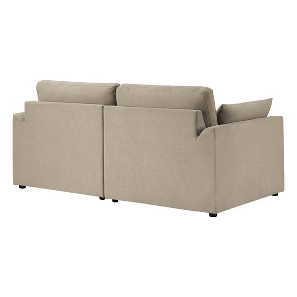 Dusk Miami Split 2 Seater Sofa - Chenille Oatmeal