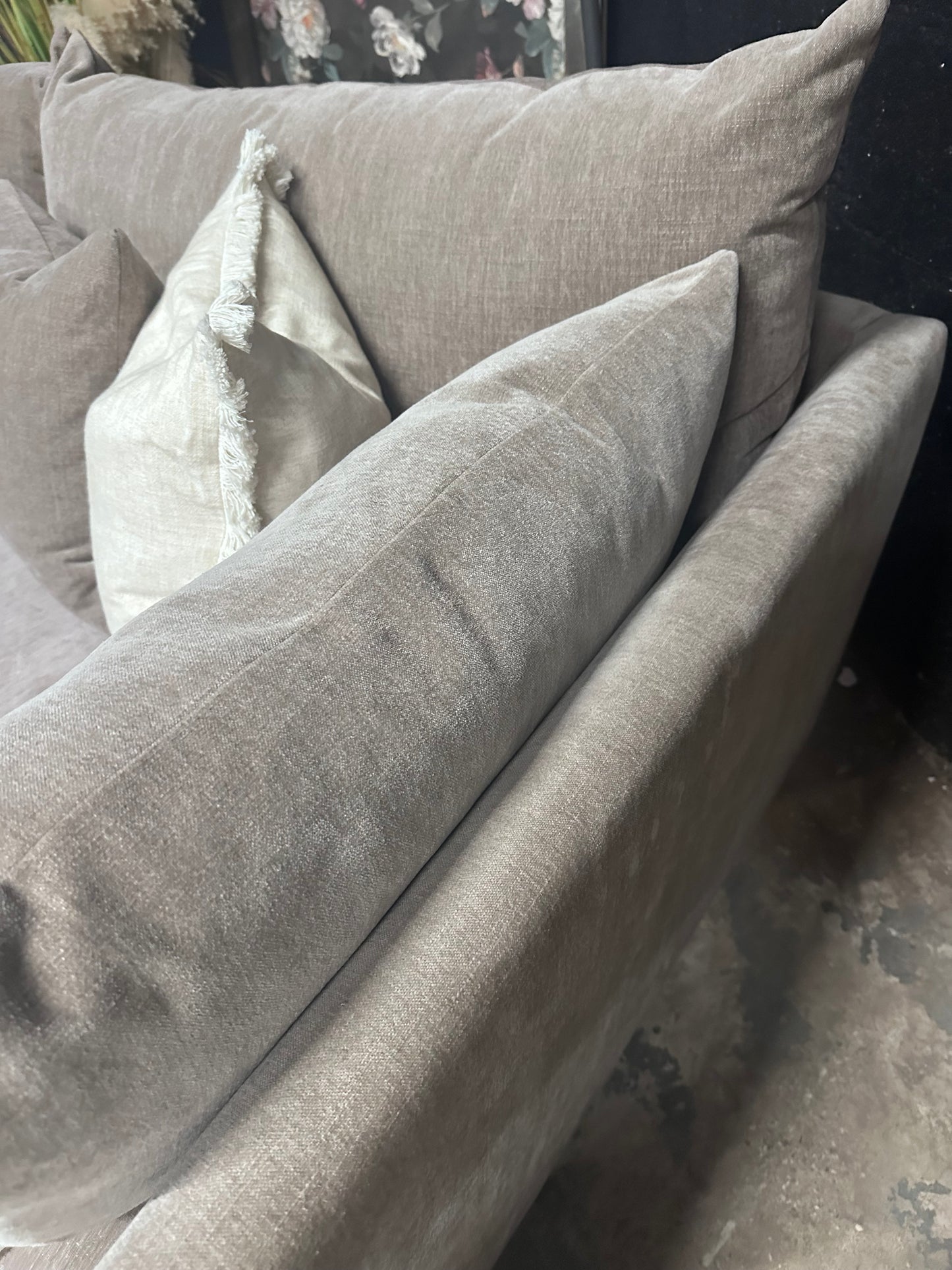 Sofology Tallulah 3 Seater Sofa - Mink