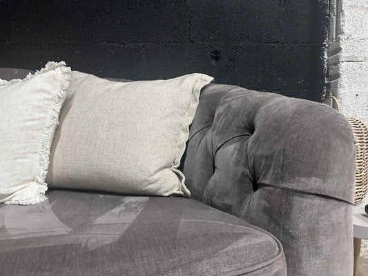 Sofology Bijou Split 4/5 Seater in Mink Velvet