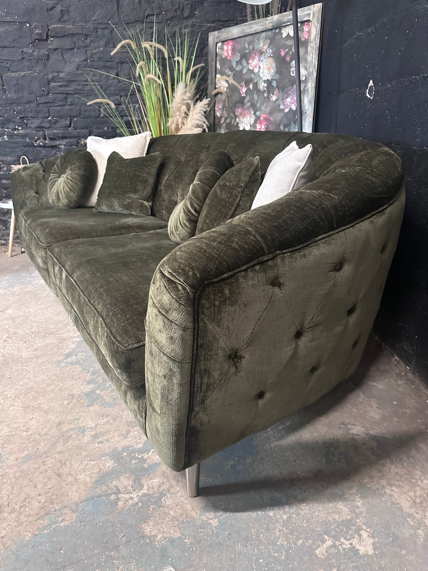 Sofology Split 4 Seater - Olive