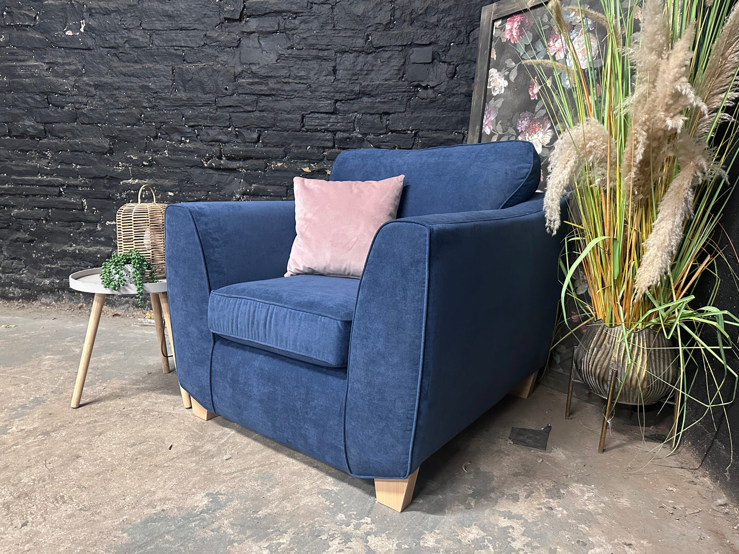 DFS Orlby Armchair - Blue