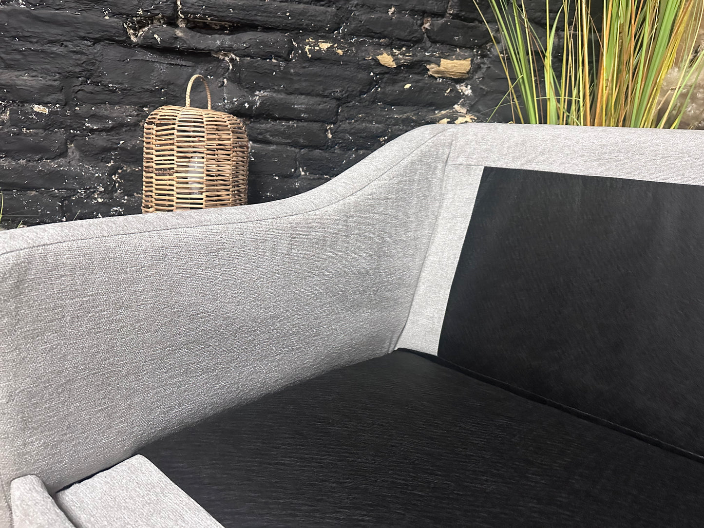 Dusk 3 Seater stone pale grey sofa