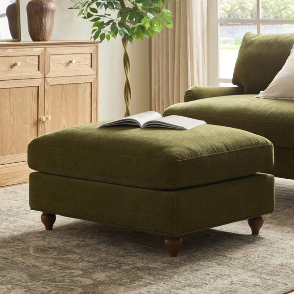 Dusk Hampshire 3 Seater Sofa - Chenille Olive